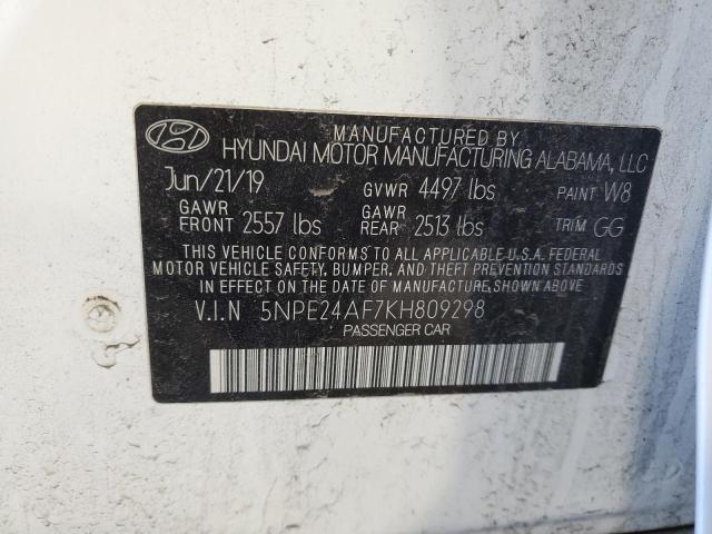 HYUNDAI SONATA SE 2019