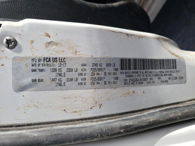 DODGE GRAND CARAVAN SE 2018