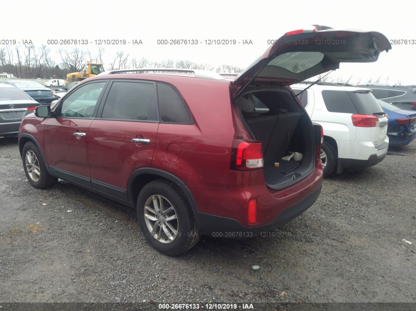 KIA SORENTO LX 2015