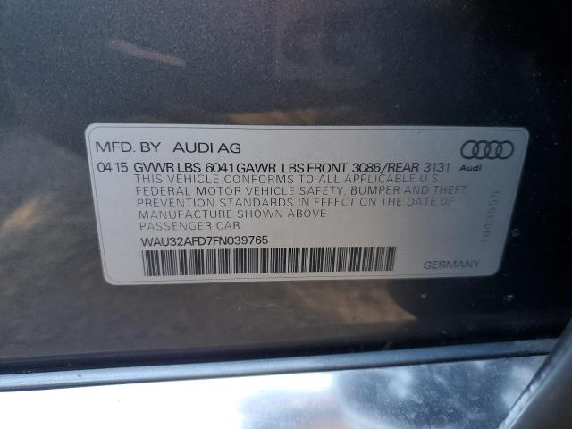 AUDI A8 L QUATTRO 2015