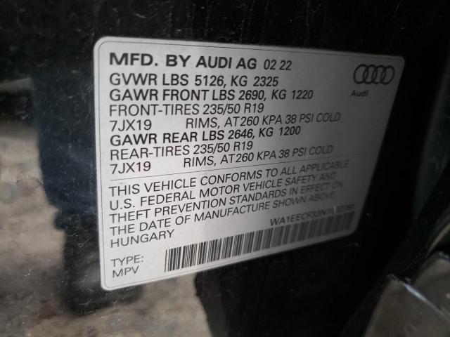 AUDI Q3 PREMIUM PLUS S LINE 45 2022