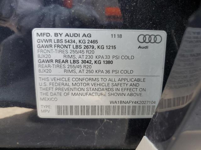 AUDI Q5 PREMIUM PLUS 2019