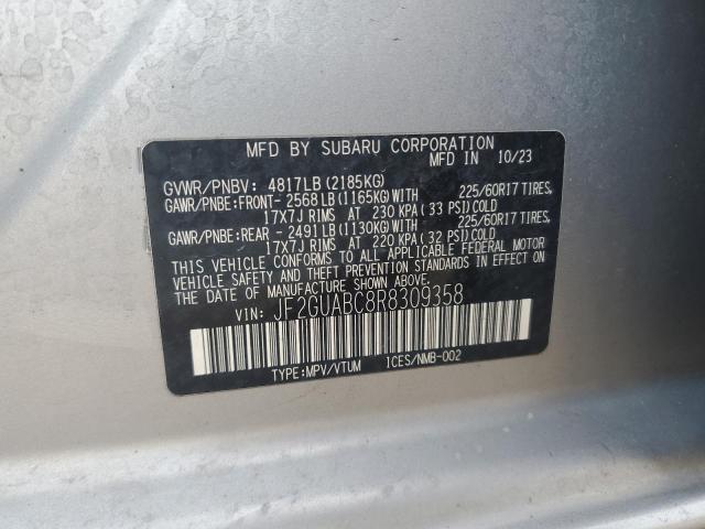 SUBARU CROSSTREK 2023