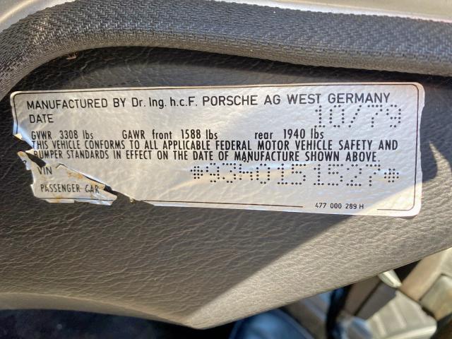 1980 PORSCHE TURBO