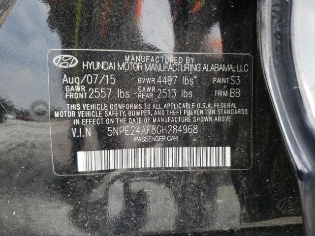 HYUNDAI SONATA SE 2016