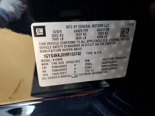 CADILLAC ESCALADE ESV PLATINUM 2017