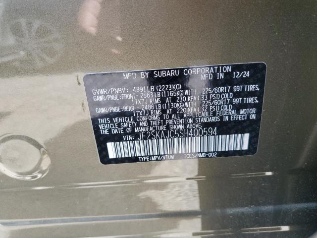 SUBARU FORESTER WILDERNESS 2024