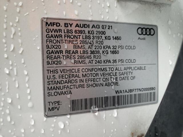 AUDI Q7 PREMIUM 2022