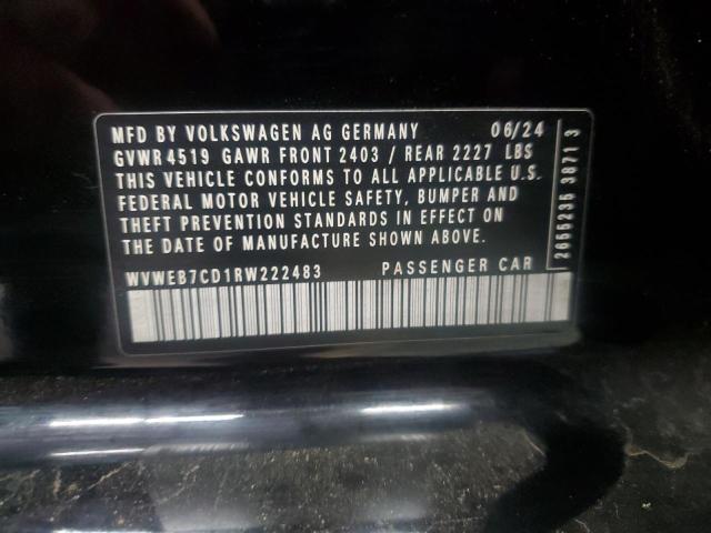 VOLKSWAGEN GOLF R 2024