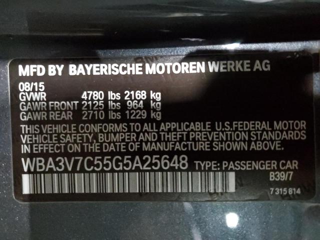 BMW 428 I SULEV 2016