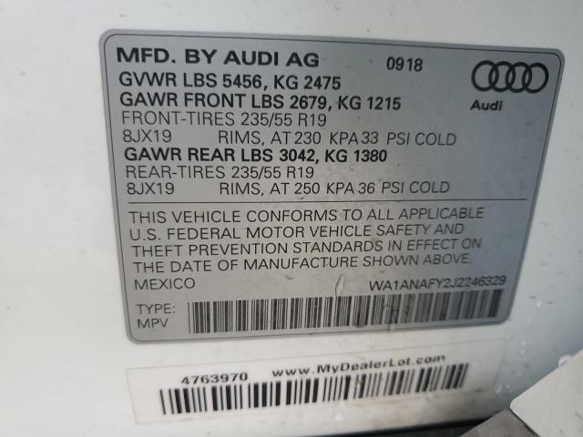 AUDI Q5 PREMIUM 2018