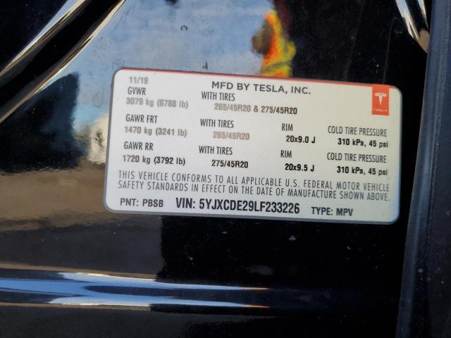 TESLA MODEL X 2020