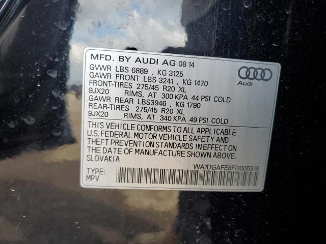 AUDI Q7 PRESTIGE 2015