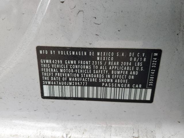 VOLKSWAGEN GTI S/SE 2018