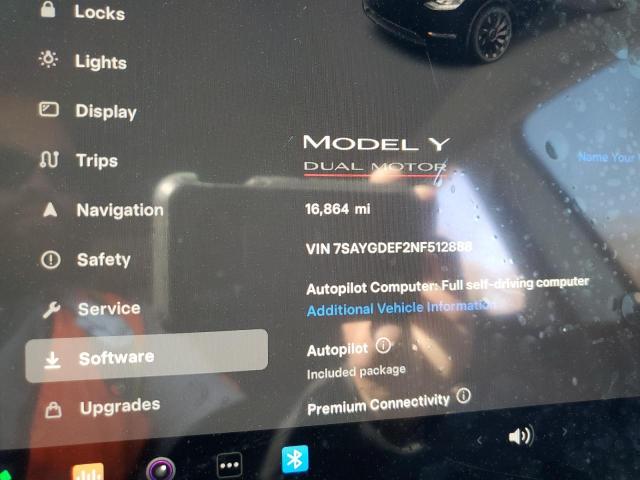 TESLA MODEL Y 2022