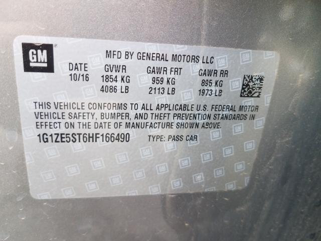 CHEVROLET MALIBU LT 2017