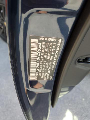 PORSCHE PANAMERA 2 2017