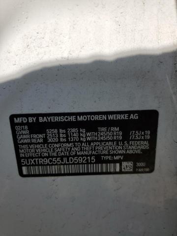 BMW X3 XDRIVE30I 2018