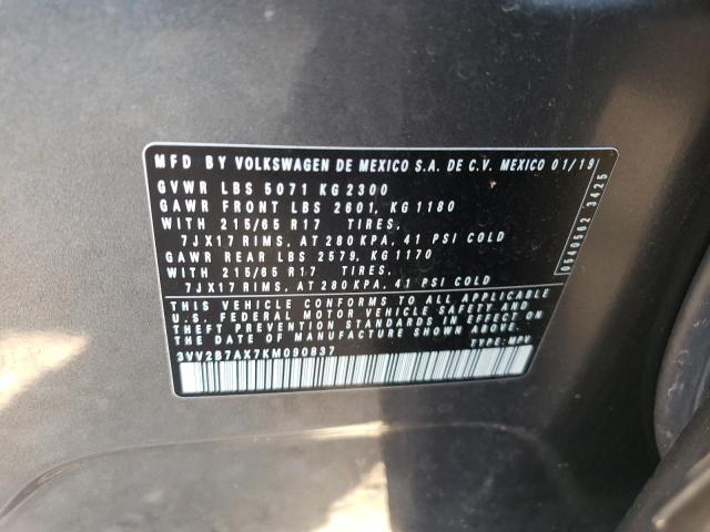 VOLKSWAGEN TIGUAN SE 2019