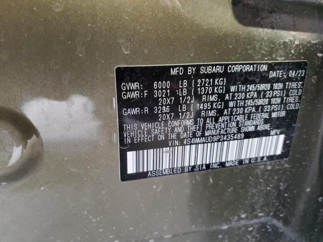 SUBARU ASCENT LIMITED 2023