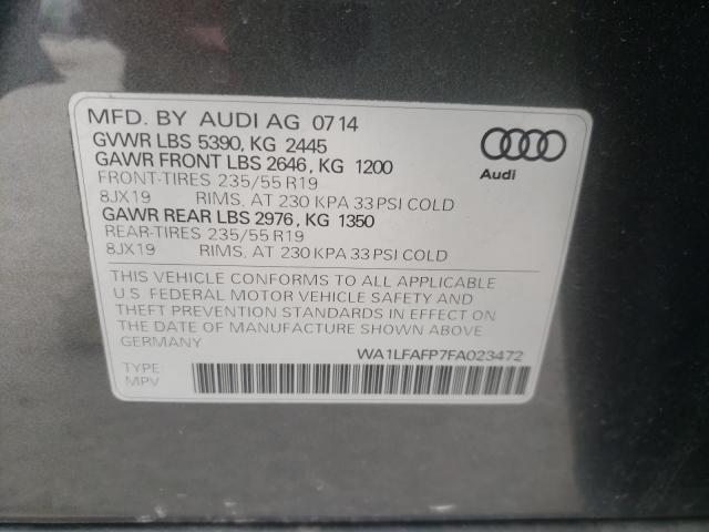AUDI Q5 PREMIUM PLUS 2015