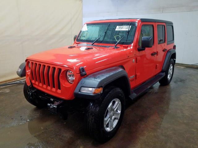 JEEP WRANGLER UNLIMITED SPORT 2018