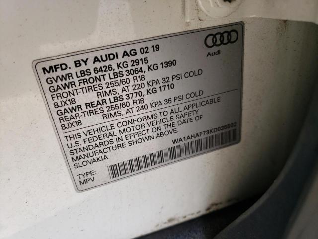 AUDI Q7 PREMIUM 2019