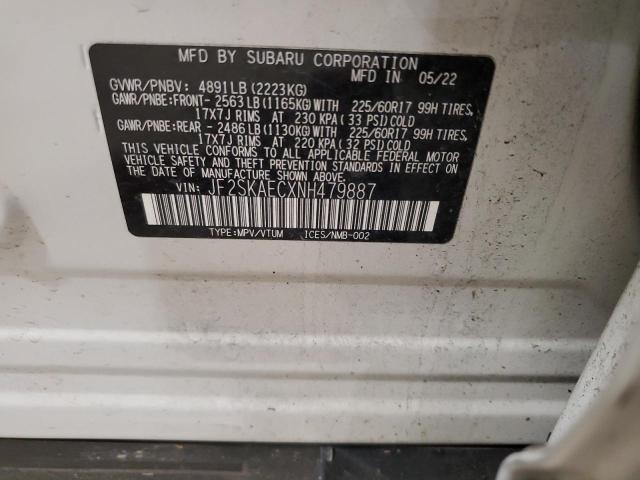 SUBARU FORESTER PREMIUM 2022