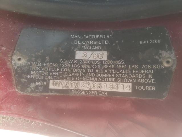 1980 MG MGB