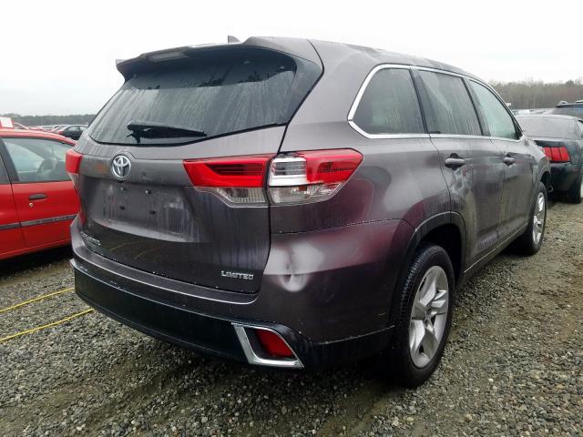 TOYOTA HIGHLANDER LIMITED 2019