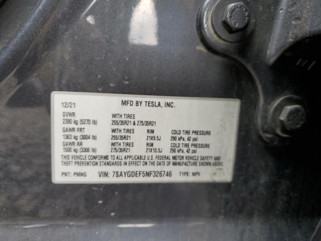 TESLA MODEL Y 2021