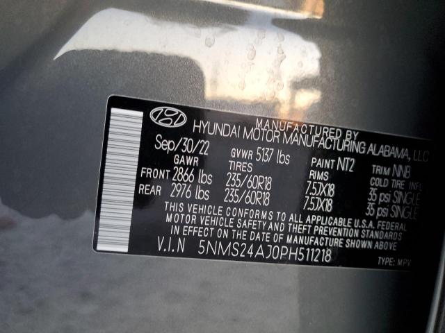 HYUNDAI SANTA FE SEL 2023