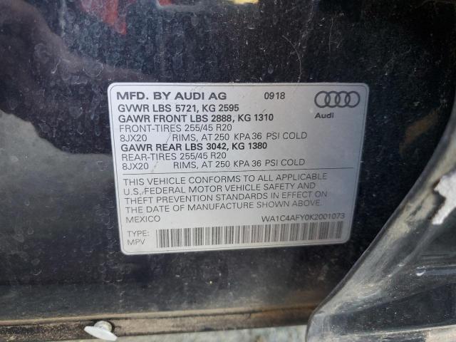 AUDI SQ5 PRESTIGE 2019