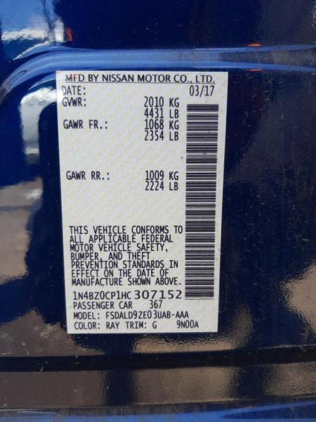 Nissan LEAF S 2017