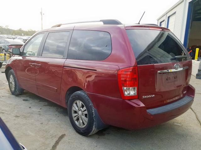 KIA SEDONA LX, 2012