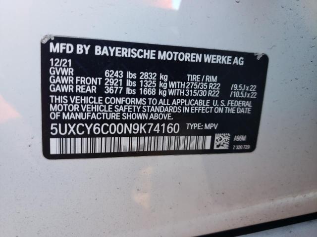 BMW X6 XDRIVE40I 2022