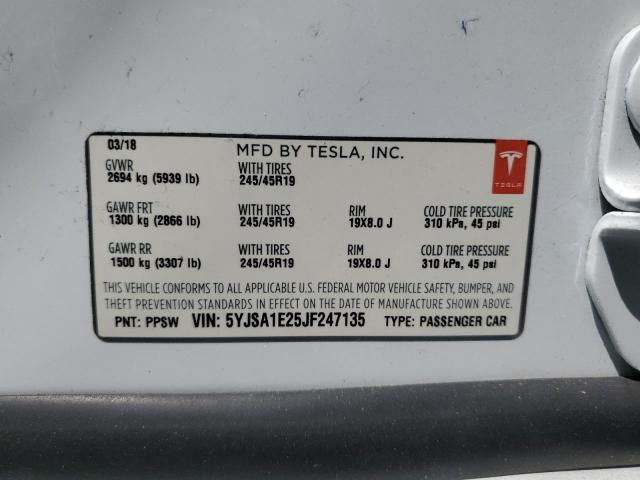 TESLA MODEL S 2018