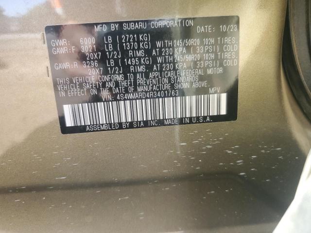 SUBARU ASCENT LIMITED 2024