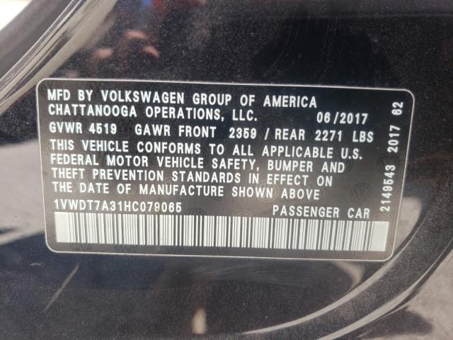 VOLKSWAGEN PASSAT R-LINE 2017