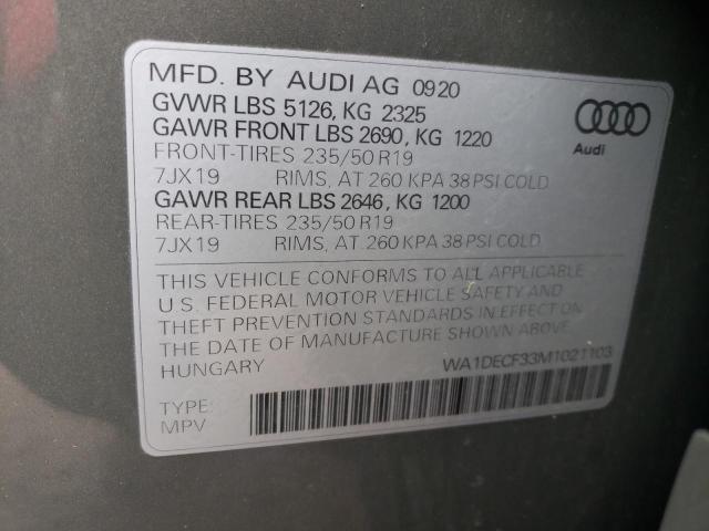 AUDI Q3 PREMIUM S LINE 45 2021