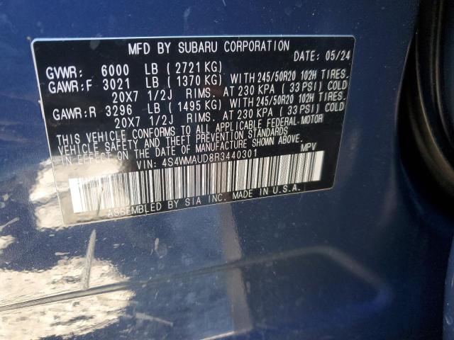 SUBARU ASCENT LIMITED 2024