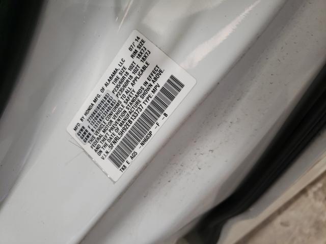 HONDA ODYSSEY TOURING 2014