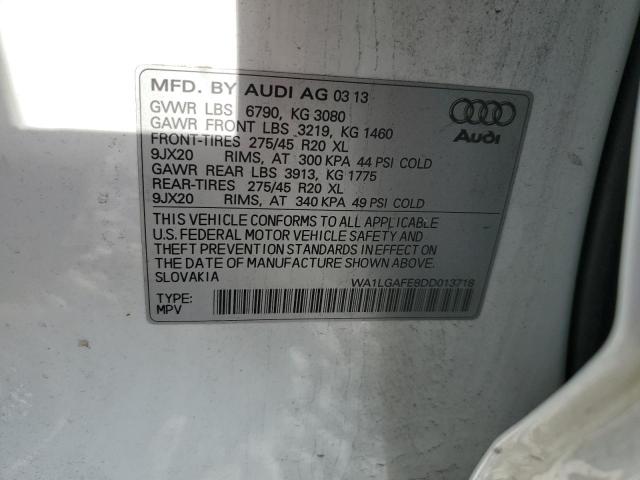 AUDI Q7 PREMIUM PLUS 2013