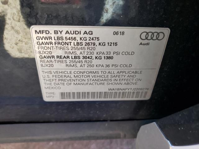 AUDI Q5 PREMIUM PLUS 2018