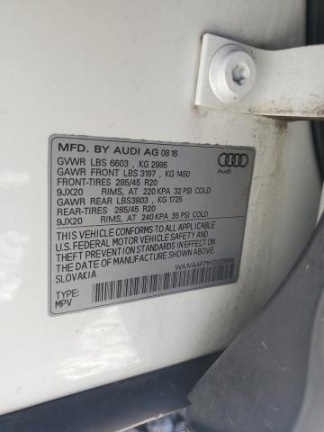 AUDI Q7 PRESTIGE 2017