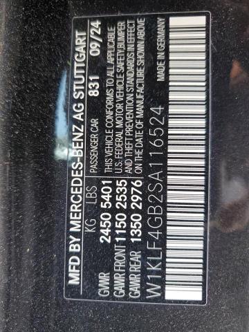 MERCEDES-BENZ E 350 2024