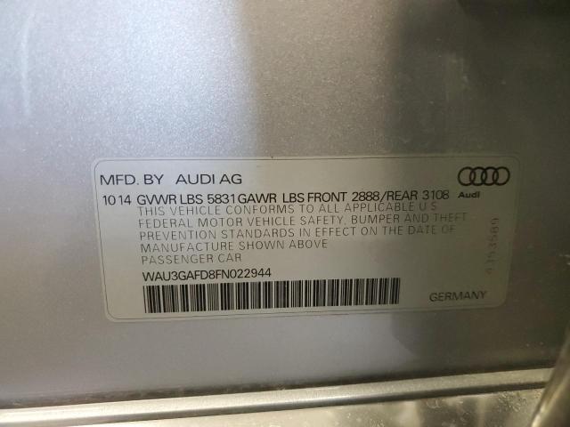 AUDI A8 L QUATTRO 2015