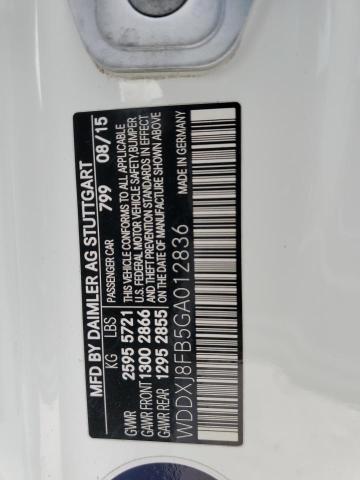 MERCEDES-BENZ S 550 2016