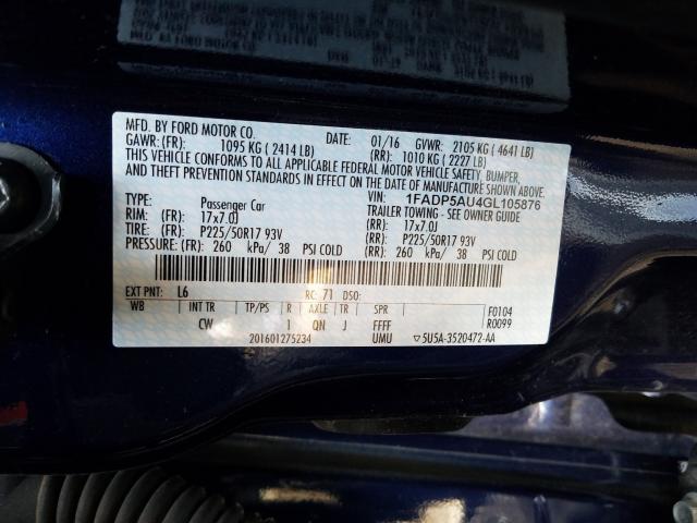 FORD C-MAX SE 2016