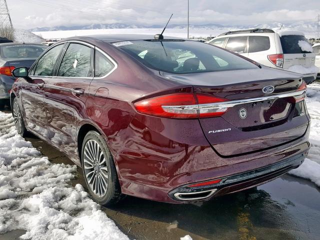 FORD FUSION SE 2017